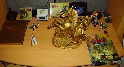 collection d'un fan de zelda
