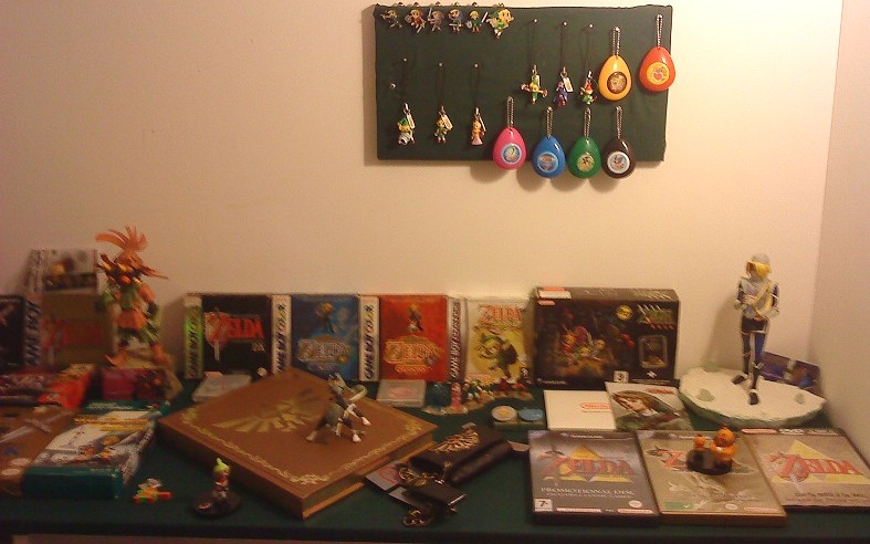 collection d'un fan de zelda