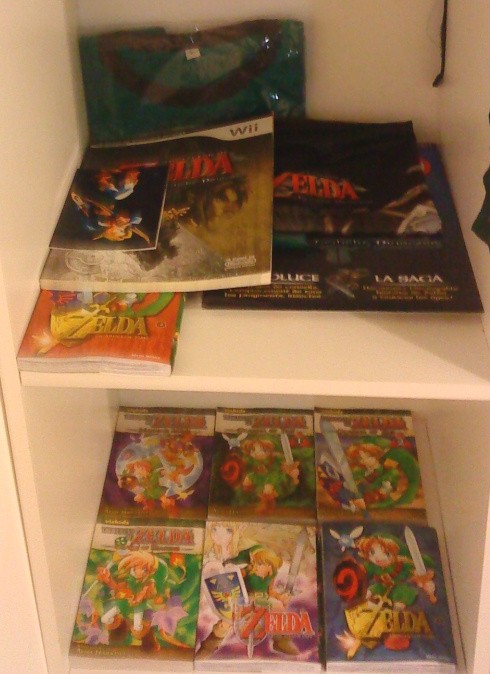 collection d'un fan de zelda
