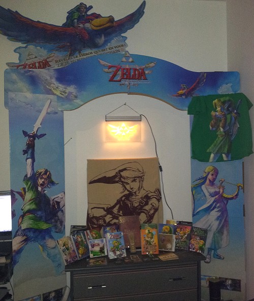 collection d'un fan de zelda