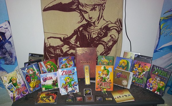 collection d'un fan de zelda