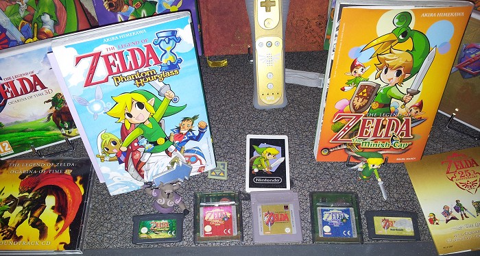 collection d'un fan de zelda