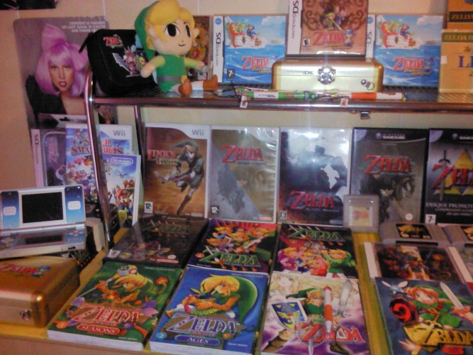 collection d'un fan de zelda