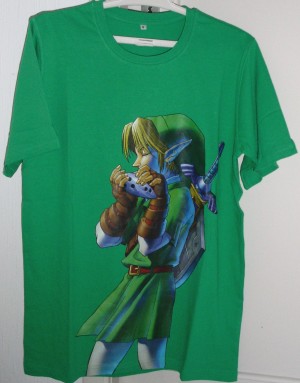 T-shirt Ocarina of Time 3D