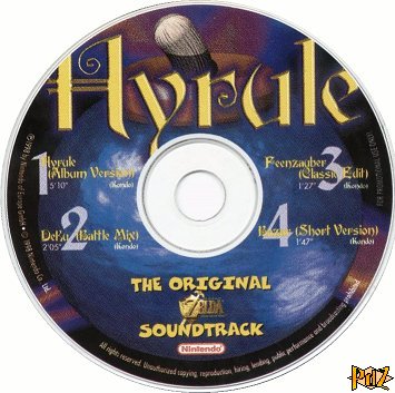 cd Hyrule 4 titres