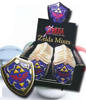 Bouclier de pastilles à la menthe