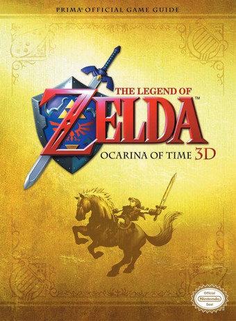 guides Ocarina of Time 3D, Skyward Sword et divers