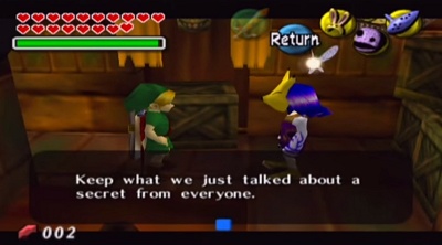 Majora's Mask secret from everyone