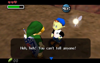 Majora's Mask secret from everyone