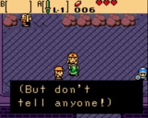 Oracle of Ages it's a secret to everybody
