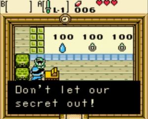 Oracle of Ages it's a secret to everybody