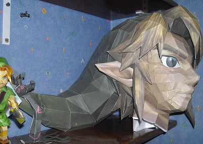 tête de Link taille réelle