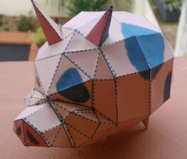 papercraft cochon de Wind Waker