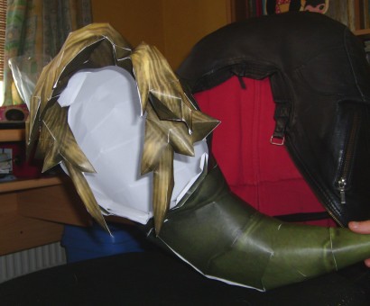 papercraft bonnet de Link
