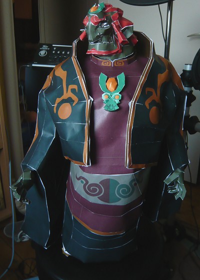 papercraft Ganondorf de Wind Waker