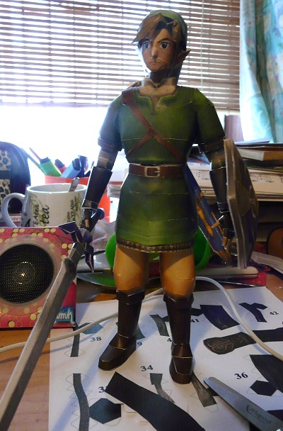 papercraft Ganondorf de Wind Waker