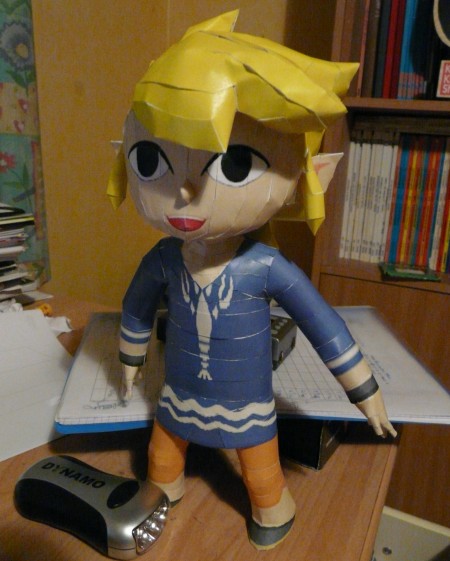 papercraft Link de Wind Waker