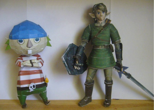 papercraft Link et Niko