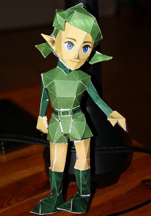 papercraft Saria