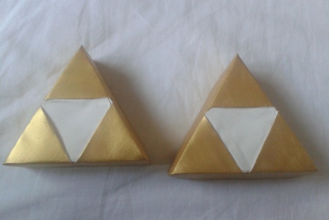 papercraft boîtes Triforce