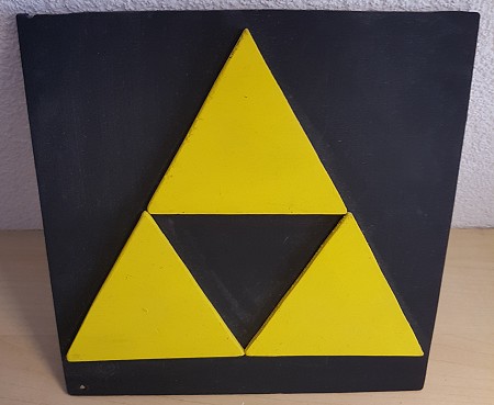 tableau à l'acrylique tableau zelda à l'acrylique