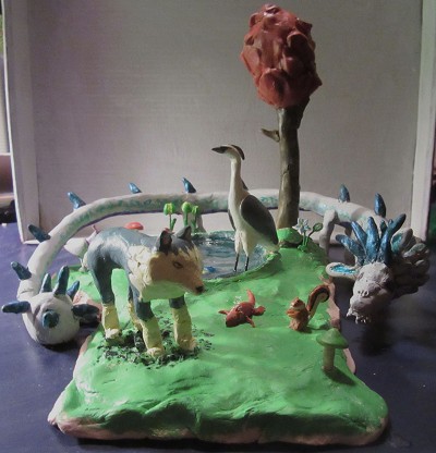 diorama nature de Breath of the Wild