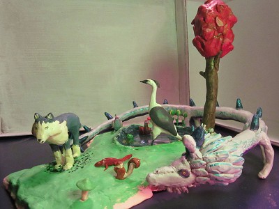 diorama nature de Breath of the Wild