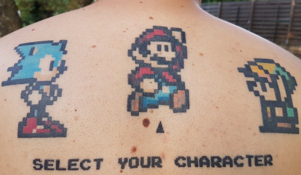 tatouage tatouage de la Triforce