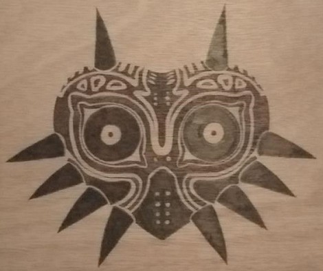 pyrogravure Zelda