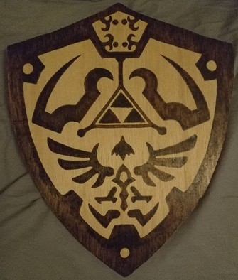 pyrogravure Zelda