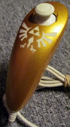 Nunchuk Gold spécial Zelda