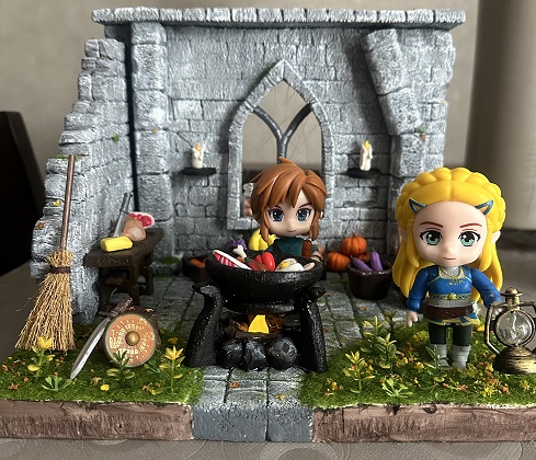 diorama Link's Awakening