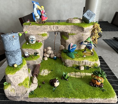 diorama Link's Awakening