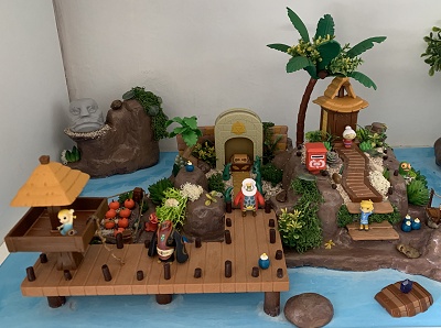 création avec les personnages de The Wind Waker