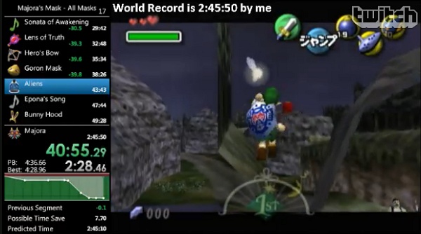 Speedrun : record 24 masques