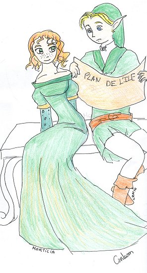 Morticia et Link