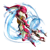 Mipha de Hyrule Warriors: L'Ère du Fléau