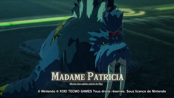 Madame Patricia dans Hyrule Warriors: l'Ère du Fléau Madame Patricia dans Hyrule Warriors: l'Ère du Fléau