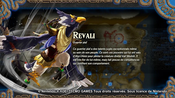 Revali dans Hyrule Warriors: l'Ère du Fléau