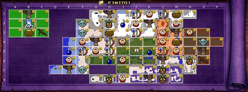 Carte du monde de Termina Carte du monde de Termina