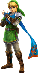 Link tenue du Héros