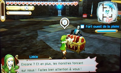 fragment de coeur Hyrule Warriors Legends Linkle