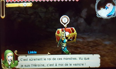 réceptacle de coeur Hyrule Warriors Legends