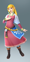 Zelda dans Hyrule Warriors