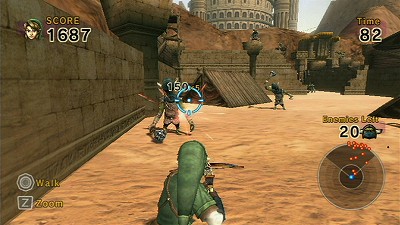 capture Link's Crossbow Training