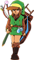 Link The Legend of Zelda nes
