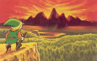 image du manuel Legend of Zelda nes