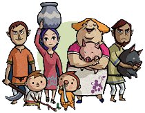 Habitants de l'Ile de l'Aurore