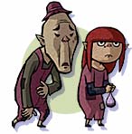 Maggy et son père