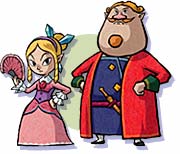 Mina et son père